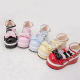LBSFY  -  Wedge Tea Party Kawaii Japanese Lolita Shoes Sweet Cute Lolita Platform Shoes Student Platform High Heel Gothic Women Punk Shoe